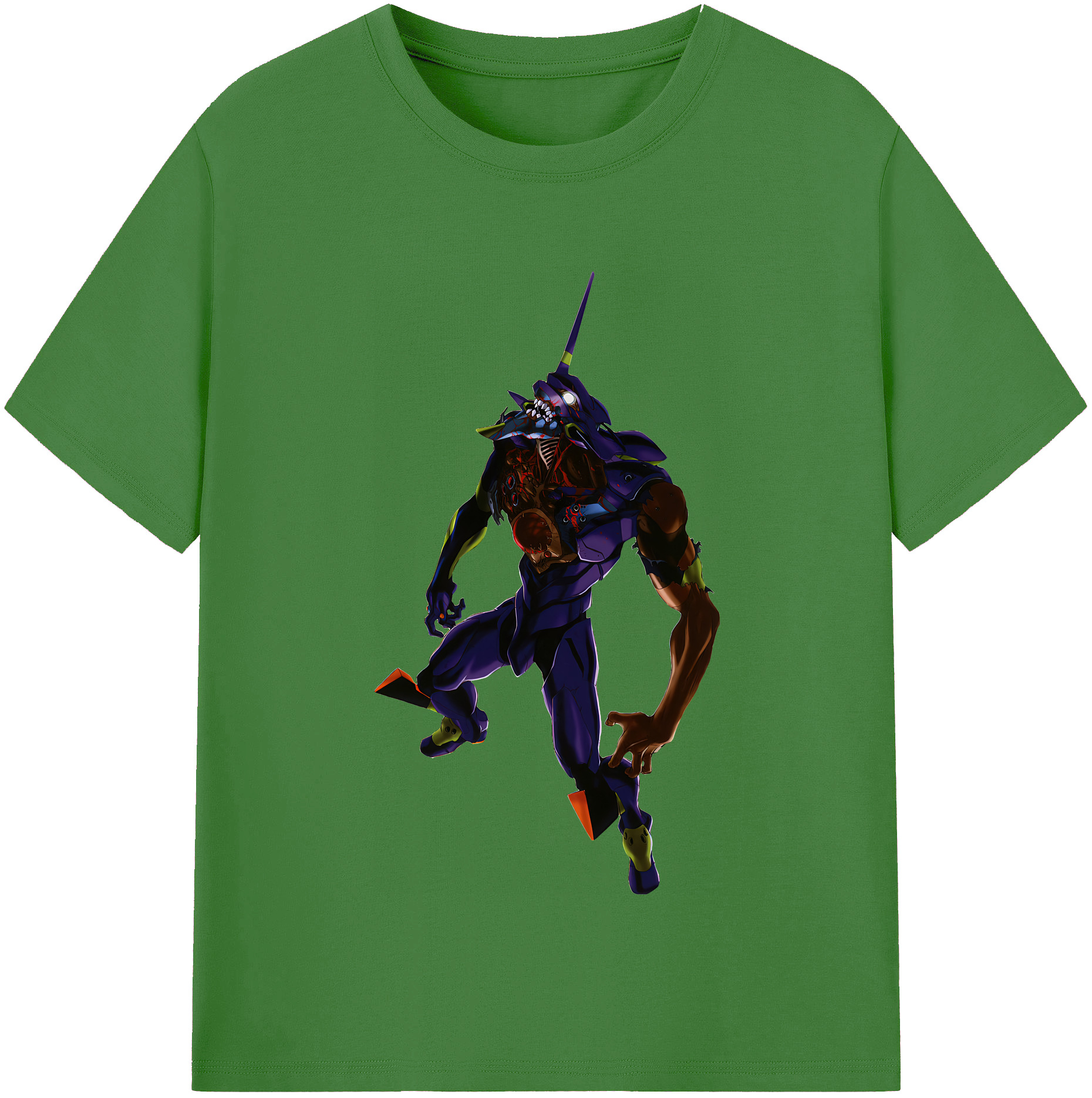（画像用） EVA 新世紀エヴァンゲリオン レディースカジュアルプリントTシャツ（綿100％）